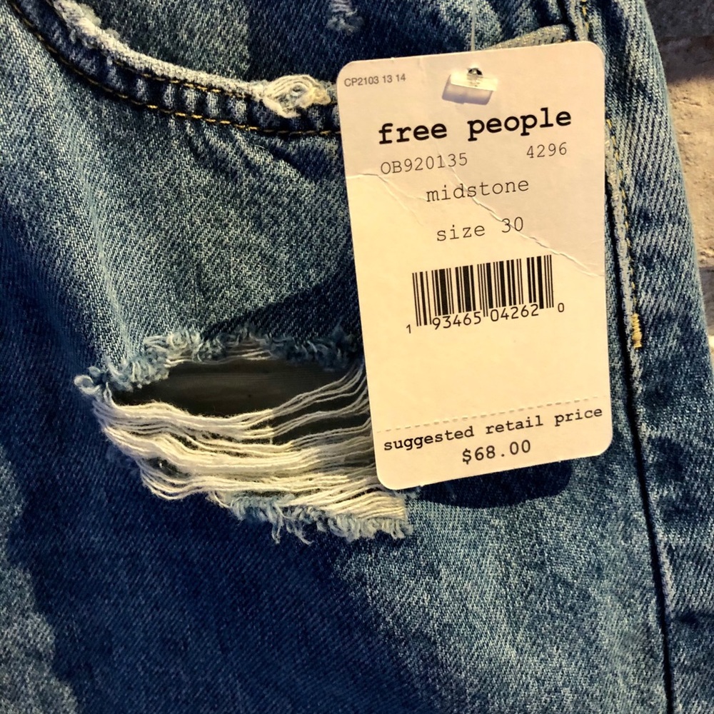 Free People Jean Skirt - Picture 2 of 4
